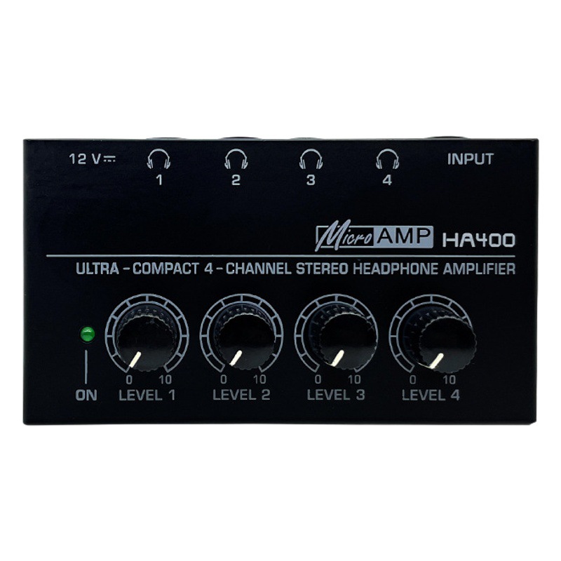 HA400 Monitor de 4 vías amplificador de auriculares oído AMPLIFICADOR DE AURICULARES ESTÉREO