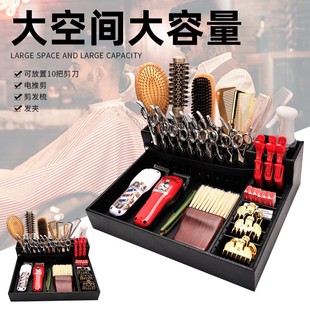 New Hair Clipper Disc Limit Comb Storage Box Clipper Display Stand Hairdressing Tool Box