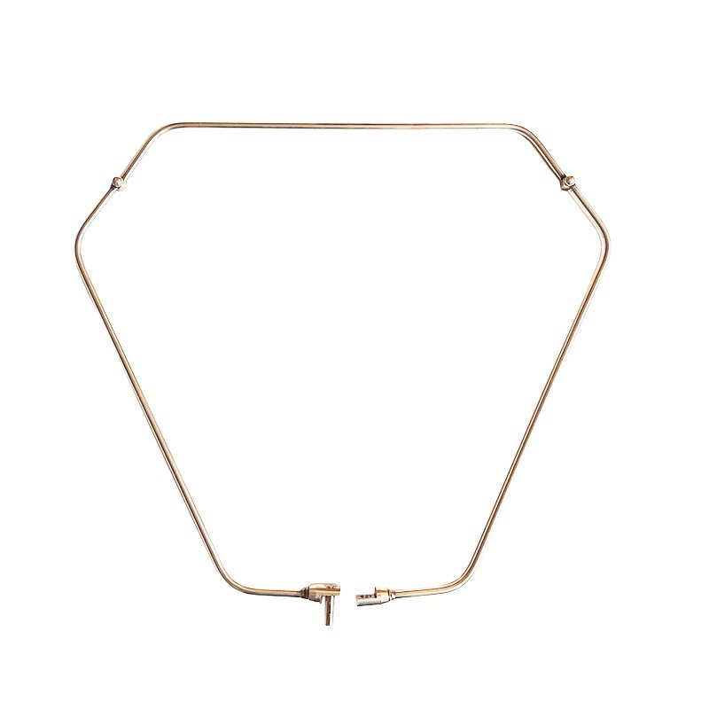 Сетчатое кольцо из нержавеющей стали твердое стальное кольцо Рыбная ловля большая толстая сетчатая рама стальной проволочный треугольник Складная сетчатая головка прямые поставки