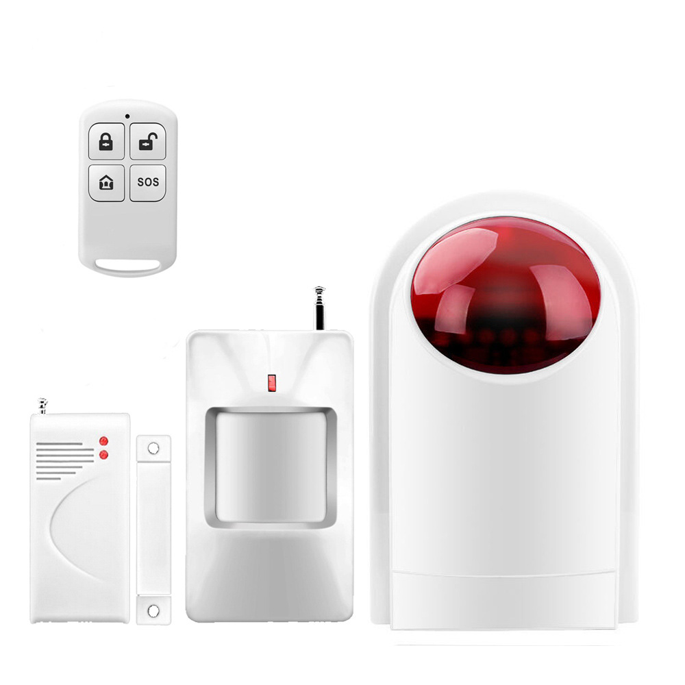 Personal Anti-Theft Alarm, Wireless Audio-Visual Alarm, Audio-Visual Siren, Home Use Audio-Visual Anti-Theft Alarm