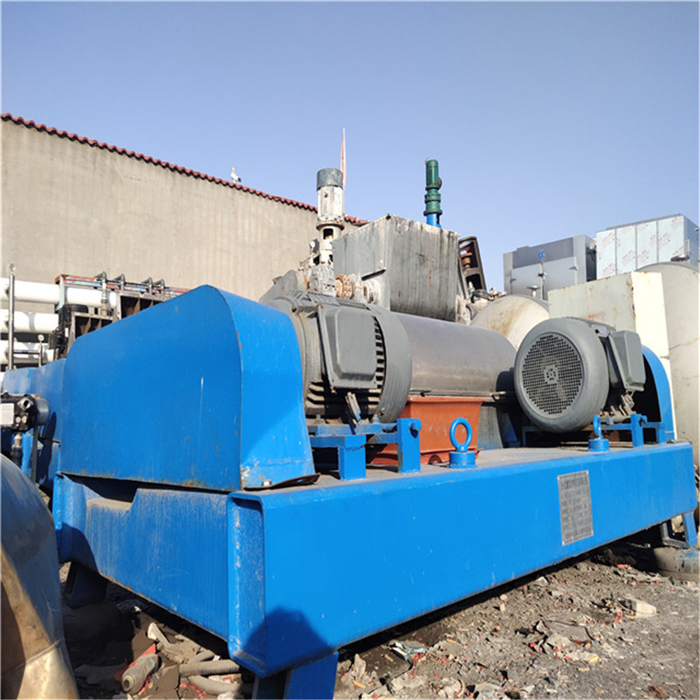 LW500全自动三相卧螺沉降离心机玉米油精炼厂残渣污水净化离心机