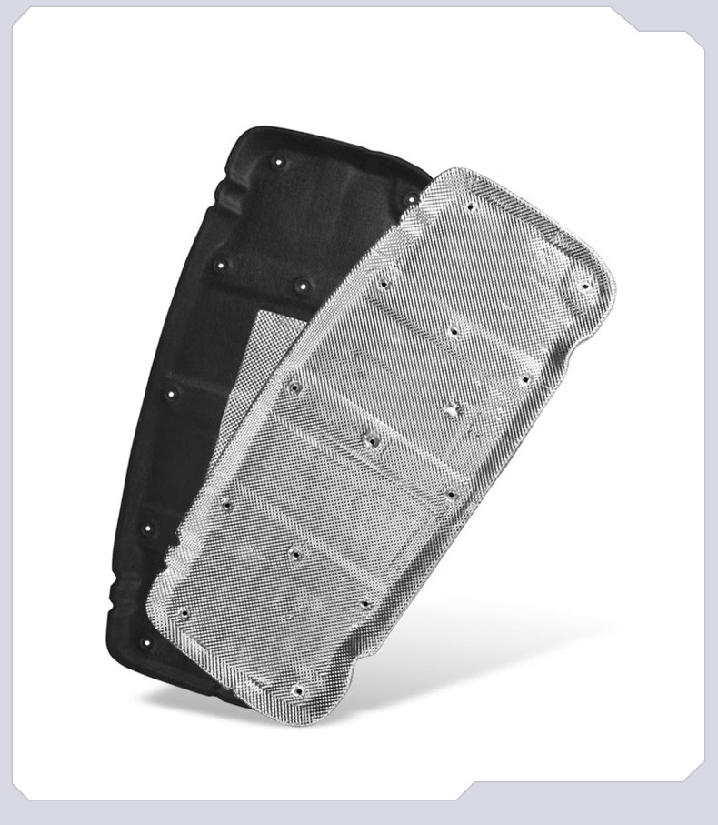 Suitable for Jb74 Suzuki Jimny Engine Hood Insulation Soundproofing Cotton Aluminum Foil Pad Noise Reduction Engine Modification