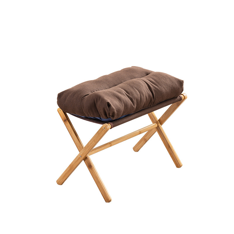 Taburete de sofá, almohadilla de siesta de oficina, artefacto de pie plegable, taburete de zapatos doméstico