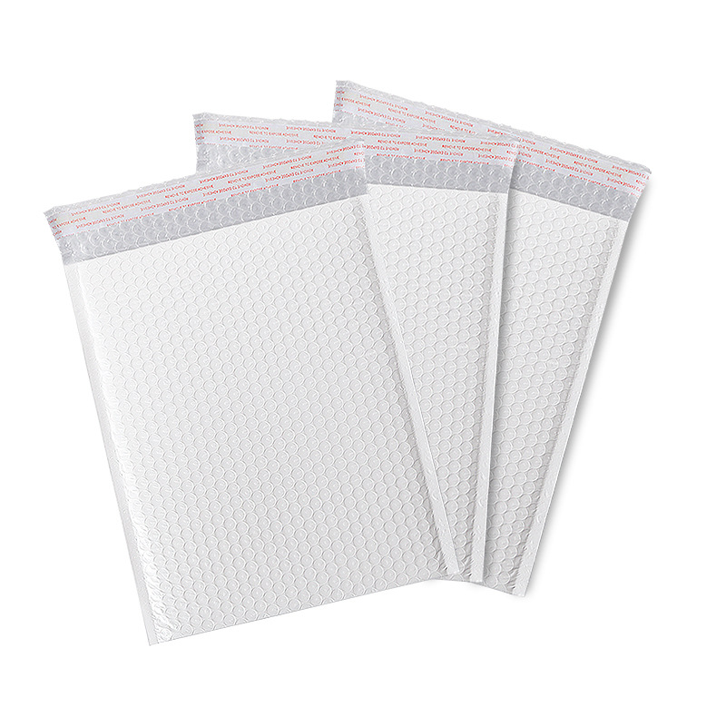Bolsa de burbujas de película perlada compuesta, bolsa autoadhesiva, bolsa exprés, bolsa de embalaje engrosada, bolsa de espuma exprés blanca al por mayor