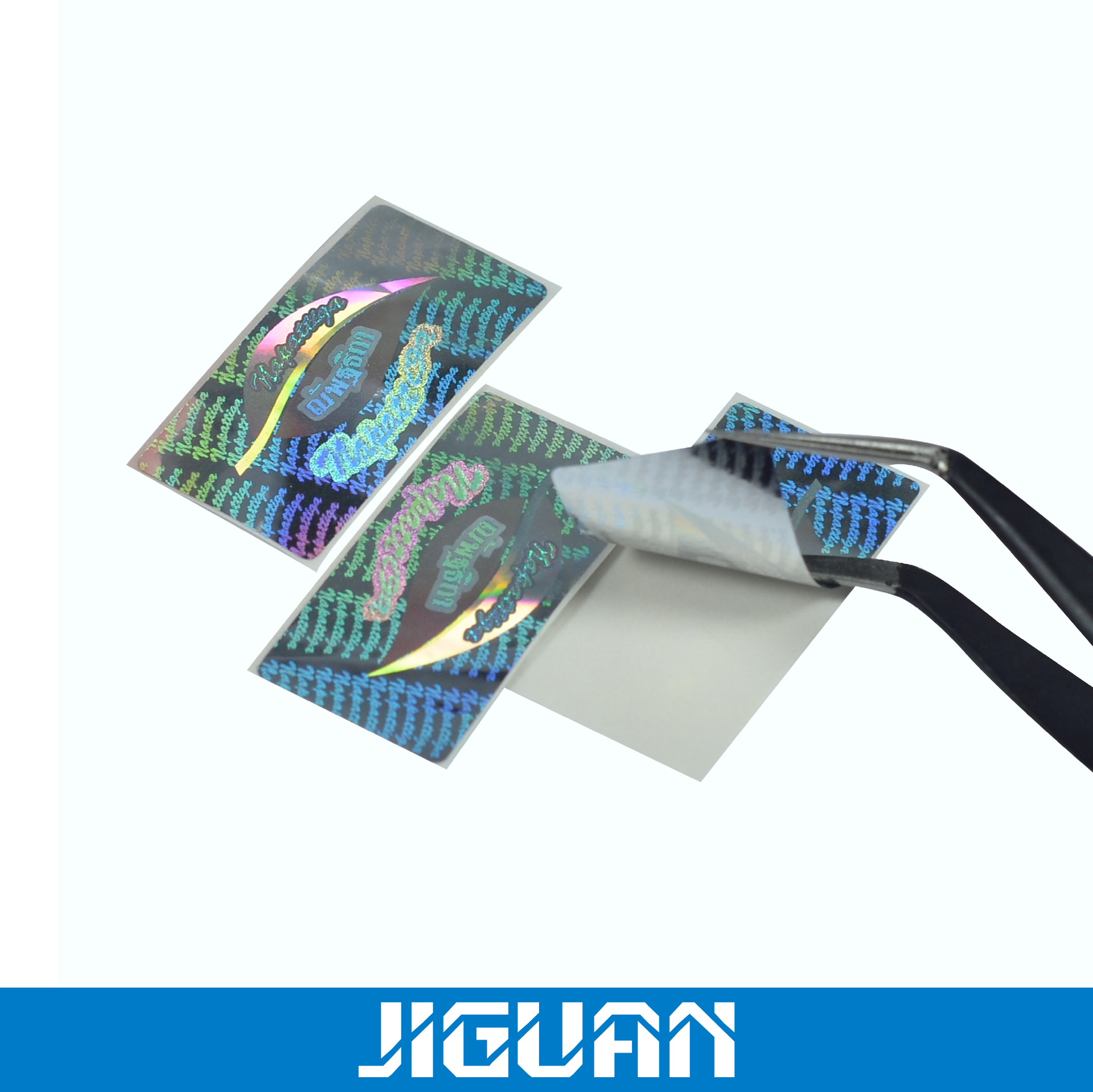 供应自粘彩色激光贴标，不干胶商标，真彩色防伪标签