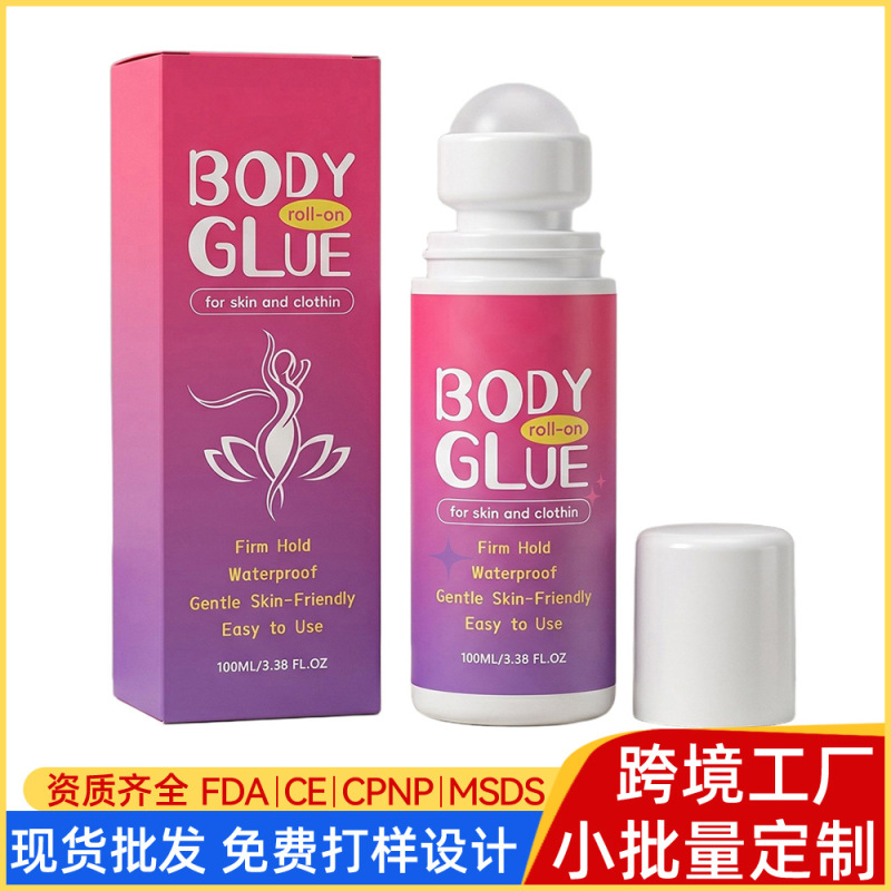 Cross-Border Body Roll-On Glue, Moisturizing, Gentle, Skin-Friendly, Firm, Waterproof, Anti-Leakage, Custom-Made Private Label Body Glue Cross-Border Body Roll-On Glue, Moisturizing, Gentle, Skin-Friendly, Firm, Waterproof, Anti-Leakage, Custom-Made Private Label Body Glue