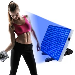 New Home Therapy Lamp LED225 Light Bronze Skin Tanning Light Full Blue Light 45W Beauty Black Light