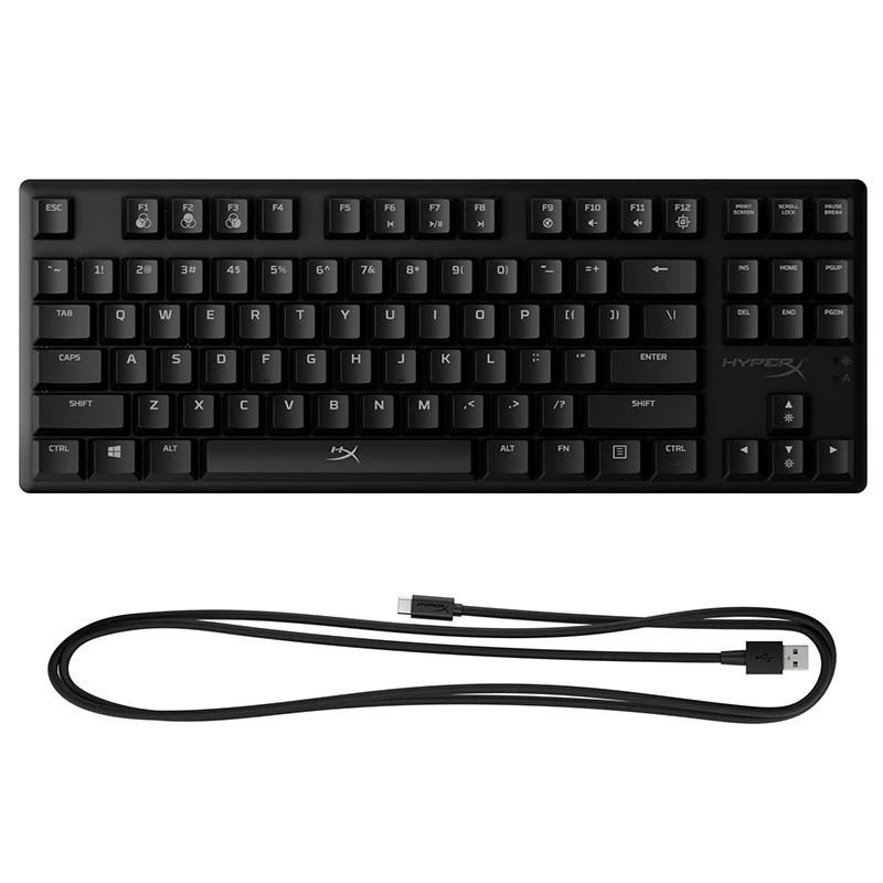 Applicable e -sports games are extremely unknown Hyperx Origin PBT Athletic Mechanical Keyboard Cable Play