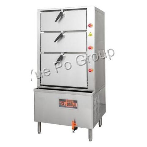 利高电热三门蒸柜