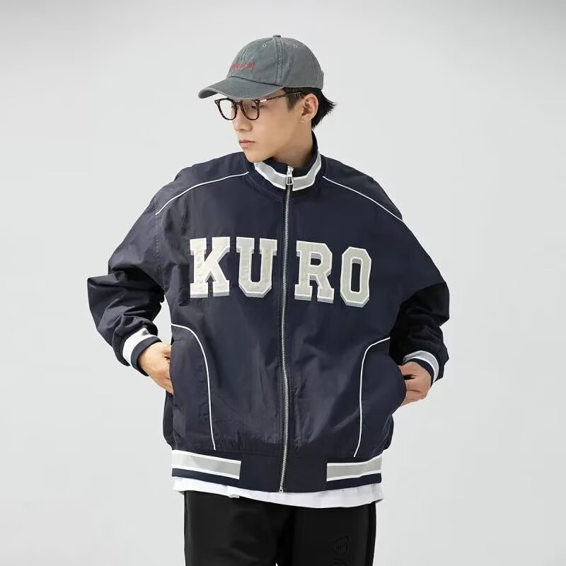 2024 Winter BADFI Men's Fleece-Lined Loose-Fit Hooded Cardigan Jacket AWDU511