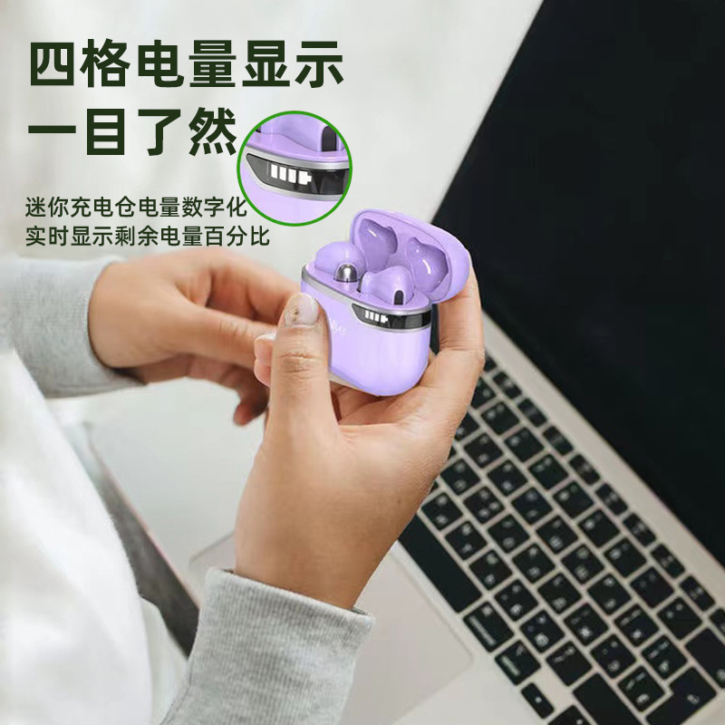 プライベートモデル D28 トゥルーワイヤレス Bluetooth ヘッドセット TWS 高品質サブウーファー男性と女性のインイヤー Huaqiangbei クロスボーダー|undefined