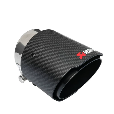 Axela Tailpipe Modification Exhaust — Exhaust pipe - carbon-fiber-black
