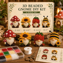 �羳���� 3D Beaded Gnome DIY Kit ����DIY����٪�����b