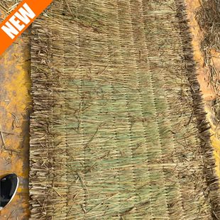 Greening Grass Curtain Mine Covering Grass Curtain Insulation Grass Curtain Straw Blanket Non-slip Grass Mat