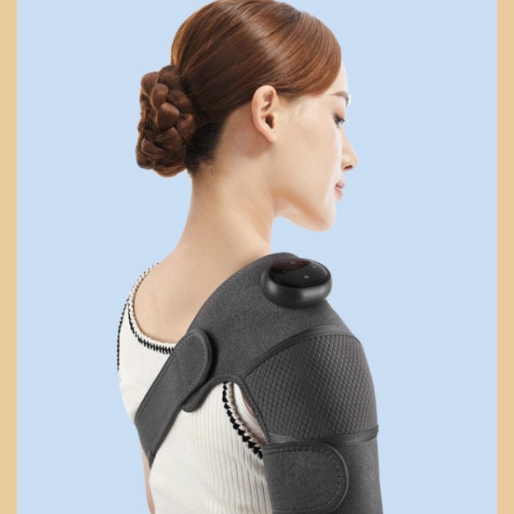 Calefacción eléctrica Hombro y Rodilla masajeador vibración compresa caliente instrumento de fisioterapia conjunta vieja pierna fría caliente autocalentamiento rodillera