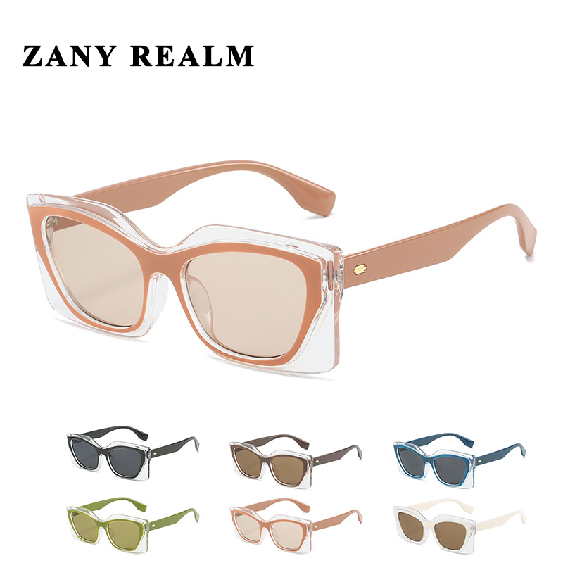 Nuevo Gato ojo caja contraste color diseñador gafas de sol retro calle Comercio exterior UV400 gafas 3995 fabricantes ahora