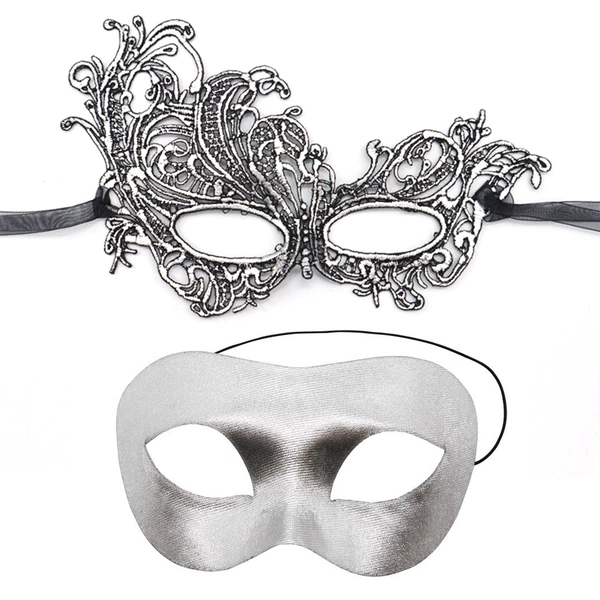 Silver (PVC Zorro + Phoenix Lace)