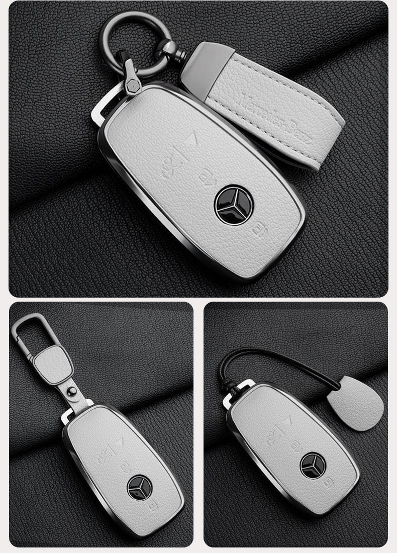 Suitable for Mercedes-Benz Gls450 Key Cover High-End Plus Version Glc300 Shell Gle450/350 Car Key Shell Buckle