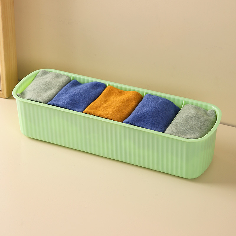 靴下収納ケース家庭用仕切り下着下着多格整理ケース引き出し式収納神器分格収納ケース|undefined