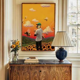 Tyler The Creator-音乐家海报厂家批发高清喷绘海报跨境电商虾皮