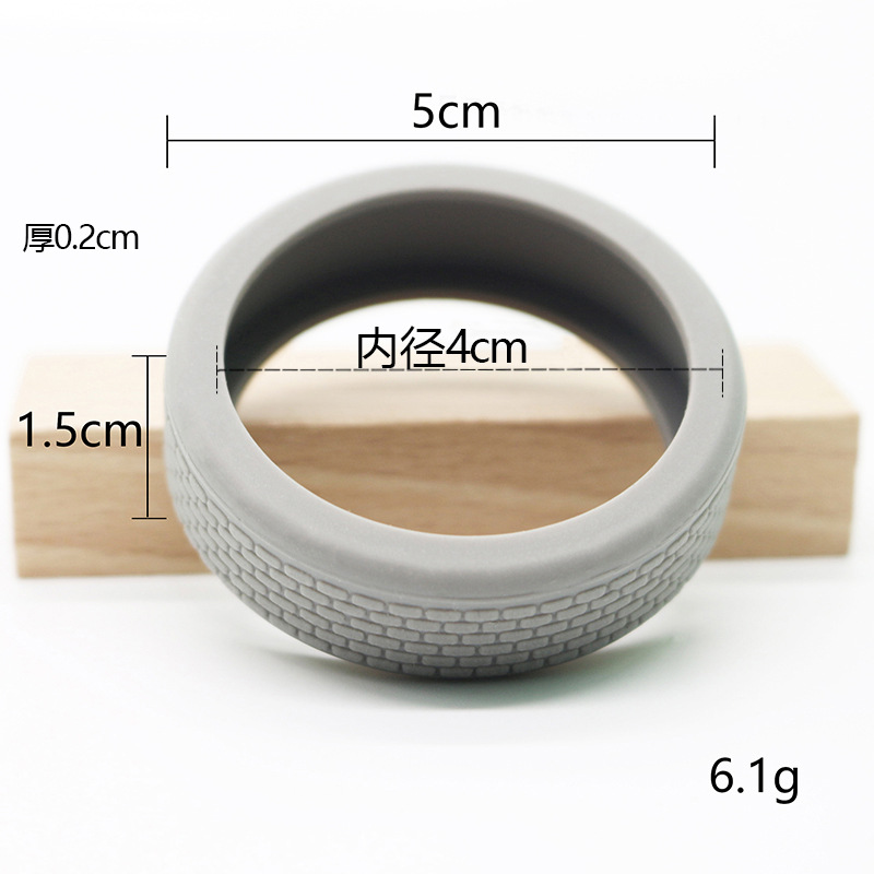 Transfronterizos cubierta de rueda de silicona cubierta de rueda de maleta cubierta de rueda de maleta cubierta de rueda silenciosa reducción de ruido
