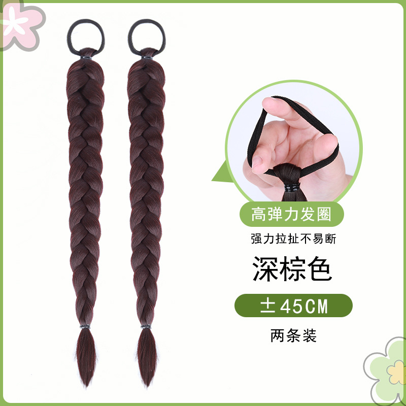 Extensión de Coleta de Trenza Fibra de Alta Temperatura para Mujer image 17