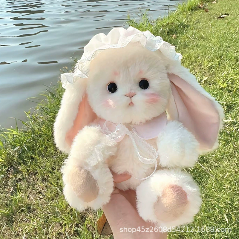 (Оптовый продаж) подлинный кролик, кукла, набор материалов, ткань, DIY
