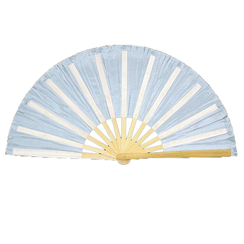 Fabricantes al por mayor ventilador de Tai Chi de danza cuadrada, ventilador de espectáculo de artes marciales para adultos, ventilador de 33cm de gran tamaño ventilador de sonido