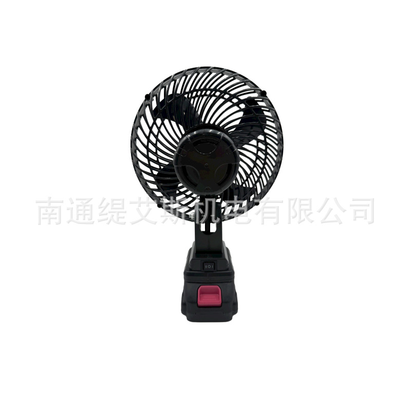 Especial transfronterizo para batería de litio portátil de 8 pulgadas Mini ventilador de control de velocidad de dos velocidades para acampar y pesca