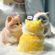 Super cute fat big cat pinch high value handmade makeup simulation ornaments white embryo healing decompression toy