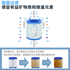 Household faucet filter anti-splash shower water filter universal kitchen tap water booster delay rotating mouth