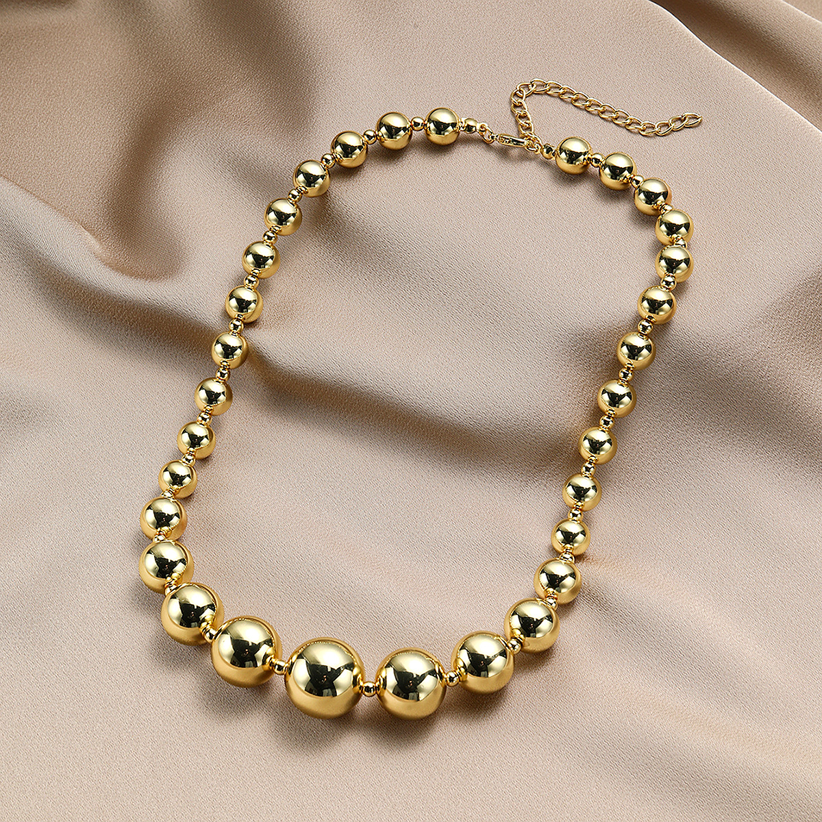 Wholesale Jewelry Elegant Lady Streetwear Geometric Heart Shape Arylic Imitation Pearl Beaded Pendant Necklace display picture 6