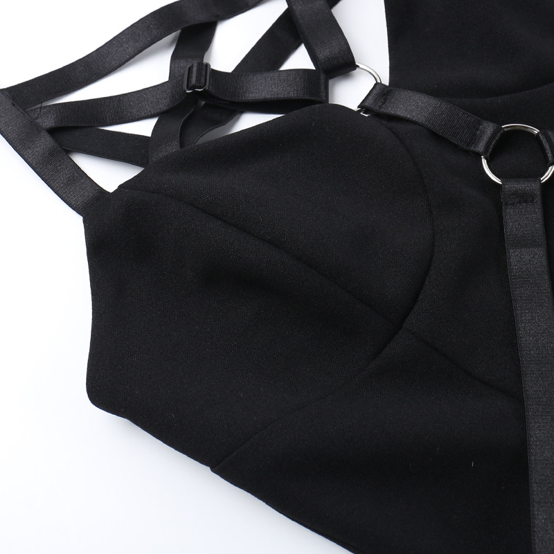 Harness Pentagram Tank Top Women