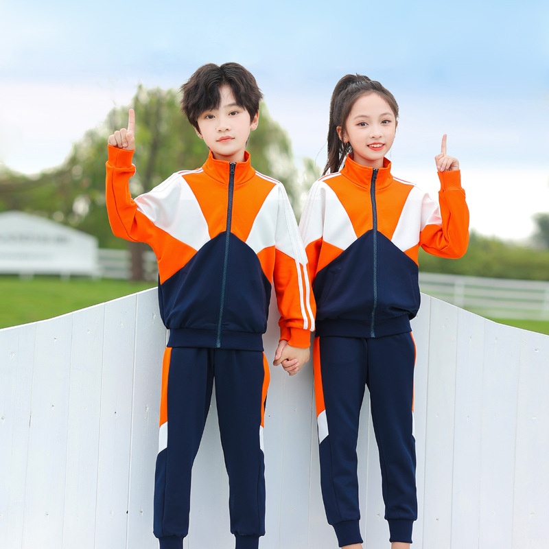 幼兒園園服春秋裝一年級校服老師中小學生班服兒童運動會秋冬套裝