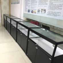 玻璃饰品柜台展示柜货架珠宝展柜透明柜子玉器烟酒古玩佛珠陈列柜