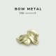 Three-dimensional Bow Metal Button Women's Suit suit Button Coat Top dress with Diamond Decorative Buckle