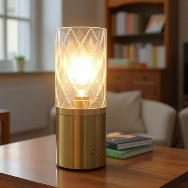 Creativo irregularmente, ambiente de alto valor, decoración de la lámpara, decoración de la mesa del dormitorio, efecto de iluminación de la atmósfera