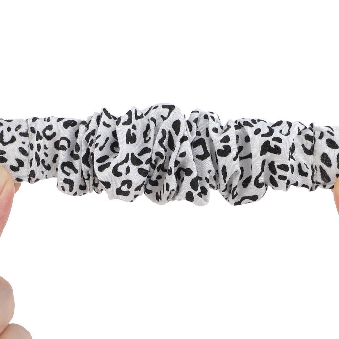 Adecuado para Fitbit Versa3 correa de intestino grueso poliéster elástico tela impresa banda de pelo correa elástica