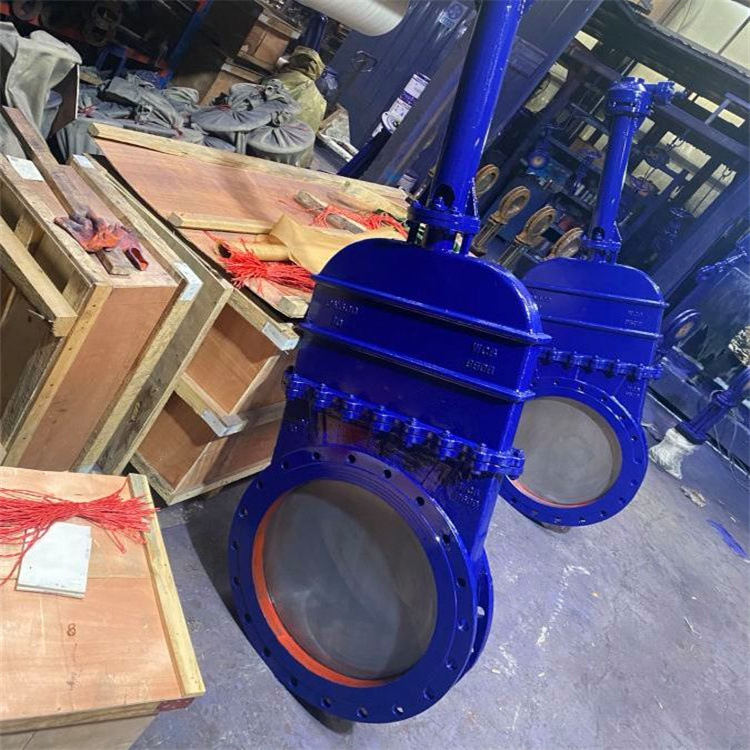 DMZ673X-10C 软密封闸板阀 气动暗杆刀闸阀 带盖板浆液阀 插板阀