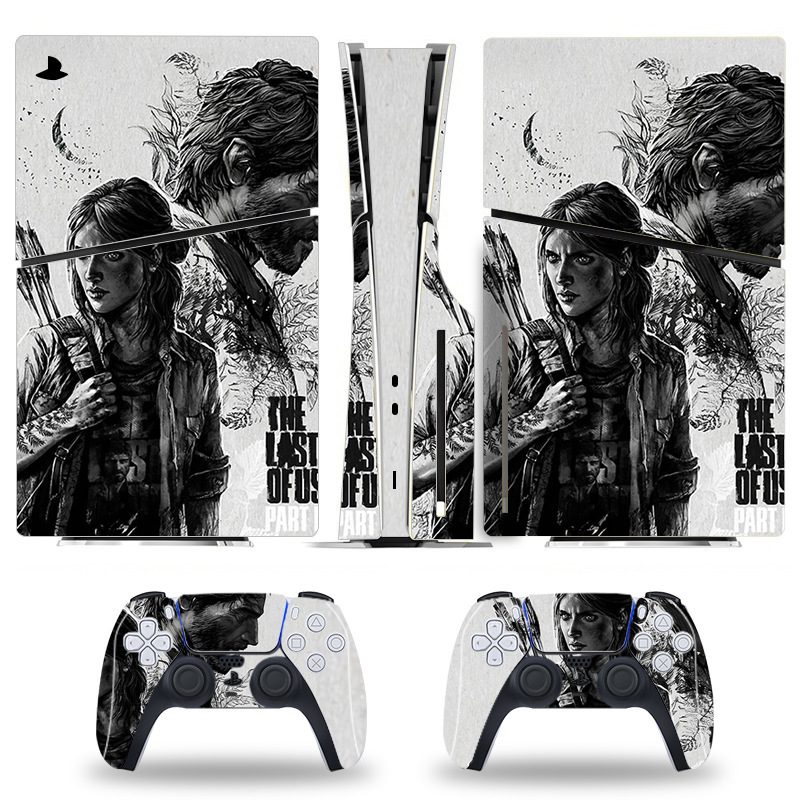 Ps5 slimゲーム機シール保護カラーフィルムスキンスティック痛貼りデジタル光学ドライブ漫画フィルム|undefined