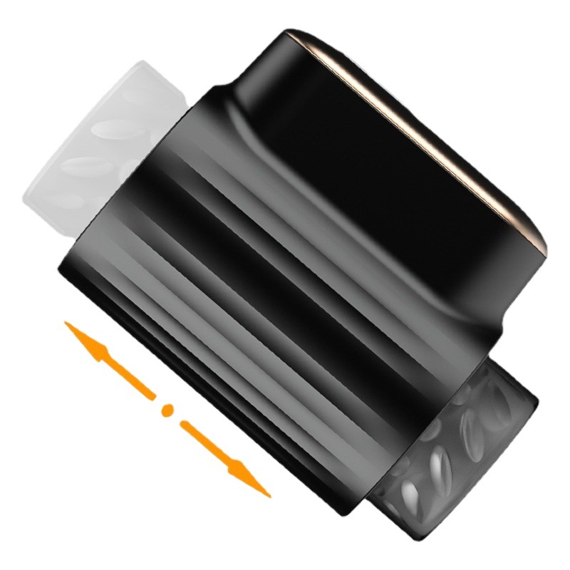 Mango masculino adulto telescópico giratorio de doble paso taza de avión dispositivo de masturbación para hombres juguetes sexuales para adultos hombres