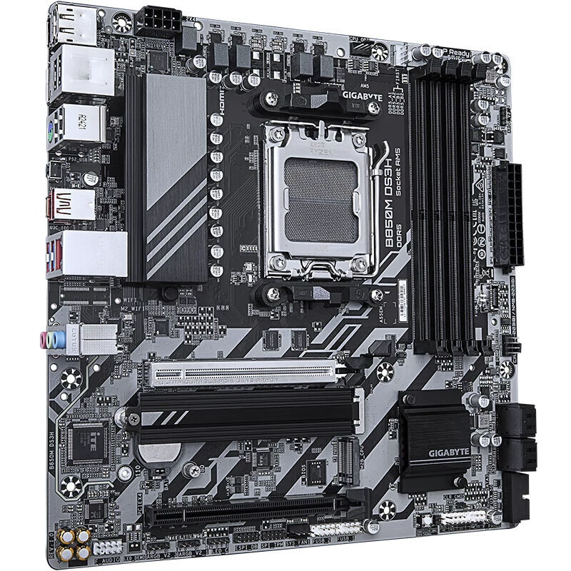 Материнская плата (Gigabyte) B850M DS3H, DDR5, Socket AM5, micro‑ATX