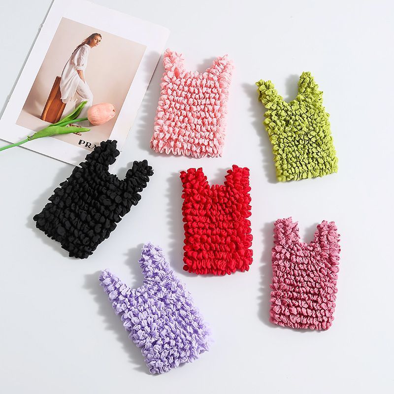 Magic Retractable Pleated Bag, Portable Grocery Shopping Bag, Large Bubble Bag, Large Capacity, High-Looking, Environmentally Friendly Handbag