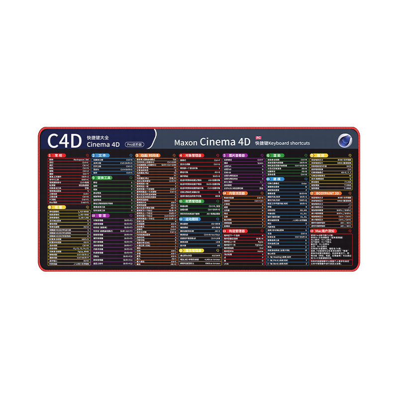 超大鼠标垫WPS/CAD/PS/AI/pe快捷键办公电脑桌面键盘垫延伸防滑垫|undefined