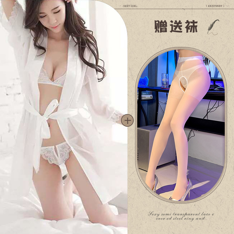 흰색 + 속옷 + 흰색 가랑이 없는 양말