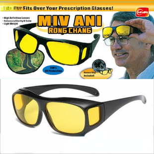 Douyin men's night vision dust -proof explosion -proof cycling glasses multi -functional sunglasses driving wind sand prevention sand sunglasses