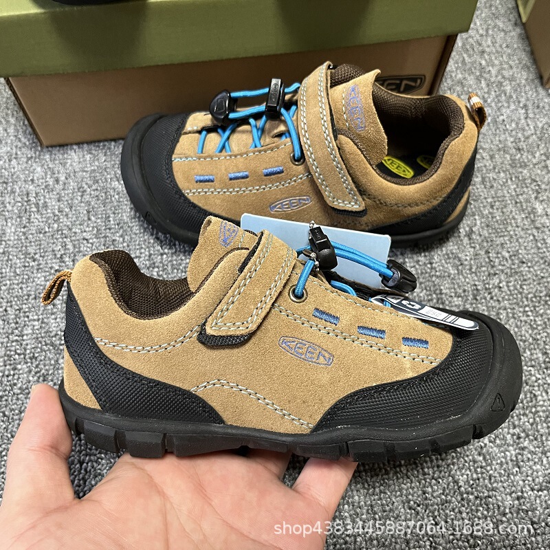 KEEN Cohen children's shoes children's outdoor hiking boys and girls non-slip hiking shoes sports casual shoes buckle elastic shoes KEEN Cohen children's shoes children's outdoor hiking boys and girls non-slip hiking shoes sports casual shoes buckle elastic shoes