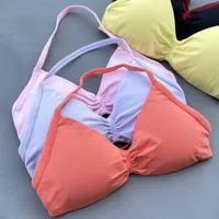 DFYNE Новый маленький бюстгальтер высокой тугомерной нейлоновой подвески бюстгальтер бесшовный фитнес бар йога маленький бюстгальтер