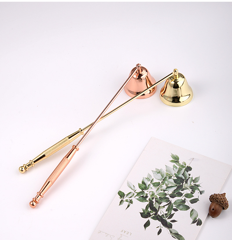 Casual Solid Color Stainless Steel Candle Extinguishing Tool display picture 1