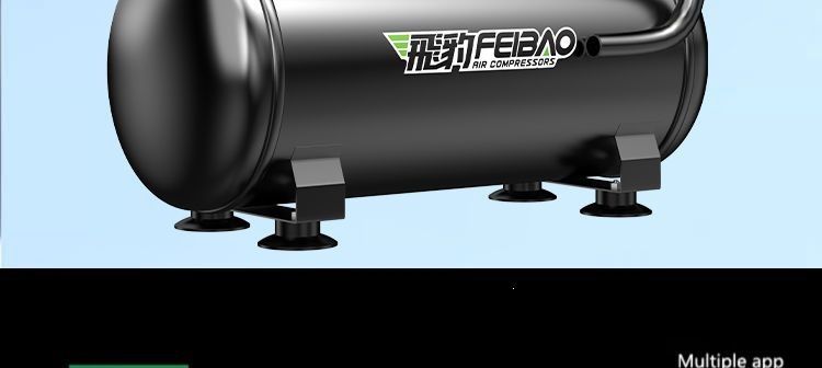 Oil-free silent air compressor, small 220v portable woodworking air pump, high-pressure air pump, practical air compressor